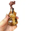 Madera de Azufaifo Natural Golpeada por Rayos Madera de Durazno Calabaza Girada a Mano Calabaza Crecimiento de Espadas Montaña Longhu Natural Madera de Azufaifo Natural Golpeada por Rayos