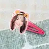 Merchandising de Celebridad Xu Jiaying Acrílico Pinza para el Cabello Pasador Accesorio para el Cabello Artículo de Apoyo para Conciertos con Fotos