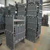 Mina de carbón viga longitudinal en H junta de tres secciones asiento de rodillo soporte para asiento accesorios de cinta transportadora pata