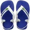 Chinelos Havaianas (infantil) Logo Baby Brasil 20 Marinho