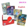 Tarjeta Pokémon VMAX Tarjeta VSTAR Pikachu Tarjeta Flash Pokémon PTCG Inglés Tarjeta de Juguete para Niños