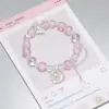 Explosões Super Fada Mori Cristal Lua Pulseira Feminina Design de Nicho Estudante Joker Cor Doce Pulseira de Namorada