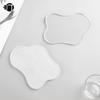 Cyber Celebrant Cloud Glass Tea Mat Transparente PVC Vidro Macio Cyber Celebrant Bandeja Pequena Criativa Café Isolamento Térmico Tapete De Jantar