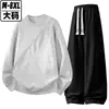 [M-8XL] Conjunto Deportivo Casual Otoño 2026 Tallas Grandes para Hombre, Sudadera Versátil y Pantalones Casuales Modernos para Hombre