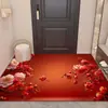 Alfombrilla de Baño Estéreo 3D de Lodo Diatomeas, Absorbente de Agua para el Hogar, Secado Rápido, Resistente a la Suciedad, Alfombrilla Antideslizante, Felpudo Estilo Chino para Puerta de Entrada