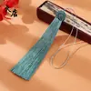 Franja longa 14CM chapéu de abacaxi Hanfu pingente de leque cordão de chapéu pingente de carro pendurado cesta de flores franja atacado
