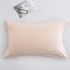 Fundas de almohada de algodón 100% cepillado 48x74 cm, juego de dos, fundas para cojines de algodón puro para adultos, tamaño grande 50x80 cm, pieza única