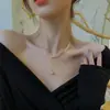 Collar Cadena Clavícula Colgante Perla de Trigo para Mujer Japonés y Coreano Ciber Popular Corto ins Moda Joyería para el Cuello choker Collar