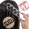 Pente de Styling com Textura Fofa Novo Pente Volumizador Dois em Um para Homens Cobrindo Franjas Pente de Styling para Cabelos Desarrumados e Repicados