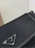 Bolso de moda europeo y americano para hombre, bolso cruzado de nailon tipo tela de paracaídas, bandolera para hombre, bolso de hombro casual, mochila, negro