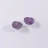 Acessórios de Escultura Pixiu de Cristal Verde, Pingente Pixiu Versátil com Furo, Pequenos Acessórios DIY Atacado