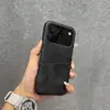 Adequado para Celular Iphone17Promax, Capa de Celular Duplo Chip com Estampa de Vaca, Capa Protetora Business Meio Pacote Apple 16