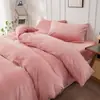 Conjunto de Quatro Peças de Veludo Leite Suave Delicado Mate de Inverno Veludo de Bebê Roupa de Cama de Alta Qualidade Capa de Edredom Individual