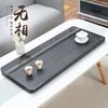 Suministro Directo de Fábrica Bandeja de Té de Piedra Wujin Natural Hogareña Simple Piedra Entera Porosa Grande Drenaje Mesa de Té Juego de Té