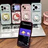 El Soporte de Espejo para Gato se vuelve compatible con el Estuche Cielo Estrellado Dopamina para iPhone 17promax 16 de Apple