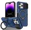 Suporte de fulcro Apple 15promax capa de telefone com janela de empurrar para comércio exterior iPhone14 fitness magnético capa rígida