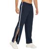 Pantalones deportivos con cremallera de marca de moda para hombre, pantalones deportivos holgados para entrenamiento, pantalones de baloncesto de segunda mano