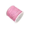 No. 72 Hilo de Jade 0.8mm 50m Cera de Abejas Cuentas de Buda Hilo Delgado Pulsera DIY Colgante con Cuentas Hilo Material Tejido a Mano