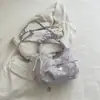 Bolso plisado de moda de verano para mujer 2026 nuevo nicho versátil elegante bolso de cadena para hombro cruzado