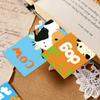 30 Marcadores de Página de Animais Graffiti Flat Desenho Animado Transfronteiriços Criativos DIY Material Escolar para Estudantes Cartão Marcador de Página para Diário