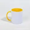 Fornecedor Fabrica Copos Revestidos de Duas Cores, Canecas de Cerâmica Personalizadas para Halloween 11oz Sublimação Natal