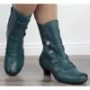 Botas de Mujer de Caña Media Nuevas Otoño e Invierno 2020 Botas Jgb2020N0004041