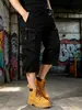 Artículos en stock Pantalones Deportivos de Verano para Hombre Resistentes al Desgaste Pantalones de Siete Puntos Casuales Holgados de Pierna Recta Pantalones de Trabajo para Exteriores Pantalones Cortos para Hombre