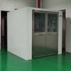 Fabricante personalizado porta dupla carga chuveiro, instalação de porta deslizante totalmente automática, porta de enrolar rápida, chuveiro de aço inoxidável