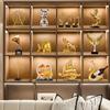 Gabinete de vino para sala de estar transfronterizo, mueble de TV, adornos decorativos de resina, decoraciones de lujo ligero para escritorio de oficina de alta gama
