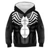 2023 Novo Marvel Periférico Transfronteiriço Aranha Roupas Infantis Estampa Digital 3D Moletom Casual Infantil com Capuz