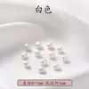Pérolas Naturais de Água Doce Contas Soltas Redondas Brincos Pulseira Colar Artesanais DIY Acessórios de Joias Acessórios de Contas Redondas Atacado