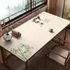 Nuevo tapete de escritorio estilo Zen chino, impermeable y resistente al aceite, tapete lavable para escritorio de escritura caligráfica, mantel de estudio de alta gama estilo chino