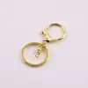 Cadena de Cuatro Secciones Dragón Redondo Transfronterizo con Hebilla de Figura de Ocho Anillo Plano Juego de Tres Piezas Llavero Muñeco de Juguete DIY Accesorio de Hebilla para Colgar