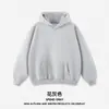 Roupas Masculinas Rs [3-5XL] Marca Tendência Transfronteiriça Moletom com Capuz de Lã 350g Moletom com Capuz Americano com Cadarço Hoodie