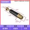 Suporte conector três em um guarda-roupa espiral excêntrico conector três em um rápido autoatarraxante hardware integrado