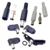 Suministros del Fabricante Ensamblaje de Enchufe de Alimentación CC 5.5*2.5*9mm, Soldadura de Cabezal de Carga de Enchufe Hembra de Alimentación CC