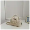 2026 Nuevo Modelo Bolsa de Bolos Moda Lujo Ligero Bolso con Patrón de Lichi Kelly Bolso Cruzado Versátil de Gama Alta para Viajes y Uso Diario para Mujeres