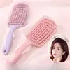 Novo produto 2026: Pente fofo feminino de alta coroa, uma ferramenta de estilização para cabelos longos, pente de almofada de ar com nervuras