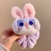 Parque de Diversões Zootopia Raposa Nick Coelho Judy Faixa de Cabeça de Pelúcia Feminina Fofa Faixa de Cabeça de Desenho Animado Faixa de Cabeça para Rosto