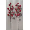 Decoraciones de Navidad Año Nuevo Acebo Fortuna Fruta Roja Flores Artificiales Cubo de Bendición Sagrada Accesorios DIY Cadena de Bayas Rojas Venta al por Mayor