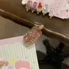 2025 Novo Estilo Coreano Influenciador Franja Sem Costura Presilha para Mulheres Grampo de Cabelo Cor Doce Presilha Pequena Fofa Acessório de Cabelo