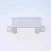 Clip para Tubo Cuadrado de PVC para Canalón Clip de Fijación de Plástico para Tubo Rectangular de Bajante Clip para Tubo Cuadrado de Bajante de Techo