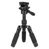 Trípode PTZ multifuncional panorámico con amortiguación hidráulica para cámara SLR, teléfono móvil, cámara de fotografía, macro, PTZ de metal