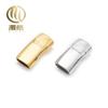 Hebilla magnética de acero inoxidable 316L, hebilla para pulsera de cuerda de cuero, hebilla de joyería de acero titanio, accesorios de joyería DIY al por mayor