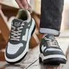 Zapatos Protectores Transfronterizos Nuevos de Cuatro Estaciones para Hombres y Mujeres, Zapatos de Protección Laboral Antiaplastastamiento y Antipenetración, Suela de Eva, Cómodos, Ligeros, Zapatos de Seguridad