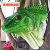 Modelo de Cabeza de Animal Simulada Dinosaurio Cocodrilo Triceratops Monstruo Colgantes de Pared Casa de Campo Paraíso Infantil Decoración de Pared