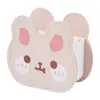 Cubo de almacenamiento de escritorio de dibujos animados, corazón de niña linda, cesta de almacenamiento de papelería para estudiantes de oficina, melocotón, portaescobillas de maquillaje, porta lapiceros de escritorio