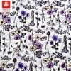 Tecido de algodão estampado pequeno floral pastoral floral vestuário feminino vestido camisa tecido para cortina em estoque atacado