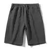 240g Shorts Personalizados Masculinos Verão Shorts Grandes Masculinos Roupa Exterior Calças com Sensação Preguiçosa Relaxada Calças Americanas Largas Soltas