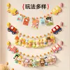 Cuerda para colgar muñecas, juguete de peluche, colgante de figura Pop Mart, gancho de almacenamiento para cajas sorpresa, artilugio de pared para colgar muñecas